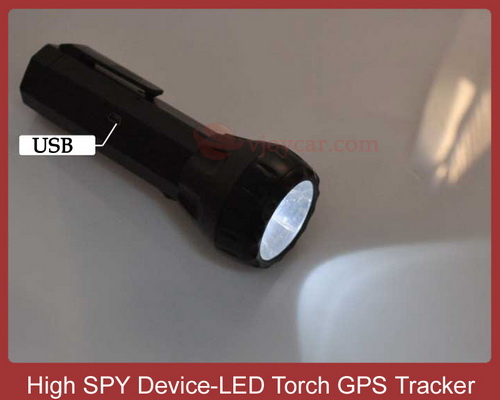 High spy gps tracking device-led torch light working